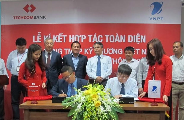echcombank và VNPT ký hợp tác toàn diện