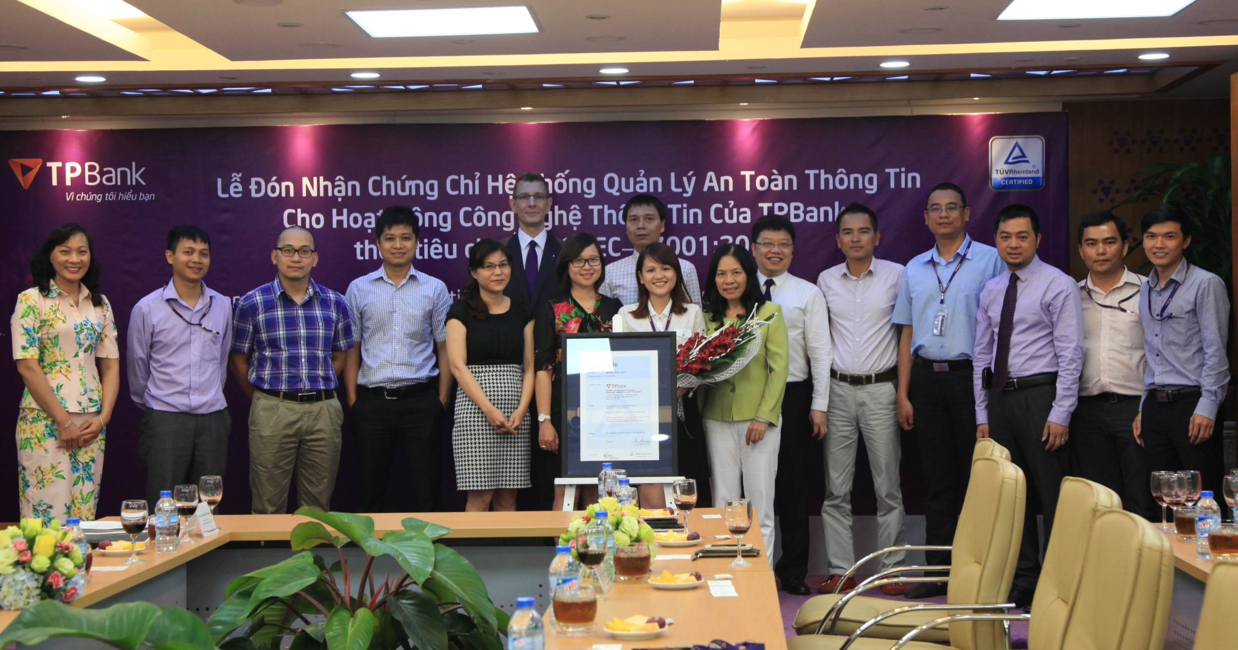 Nhà băng Việt đạt chứng nhận ISO/IEC an toàn bảo mật thông tin