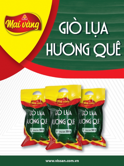 VISSAN tung ra thị trường sản phẩm giò lụa Hương Việt