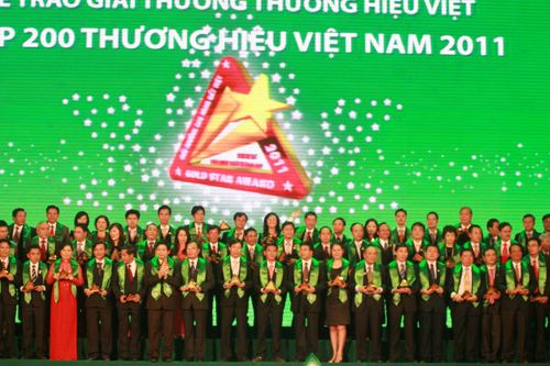 Tôn vinh doanh nghiệp Sao Vàng đất Việt
