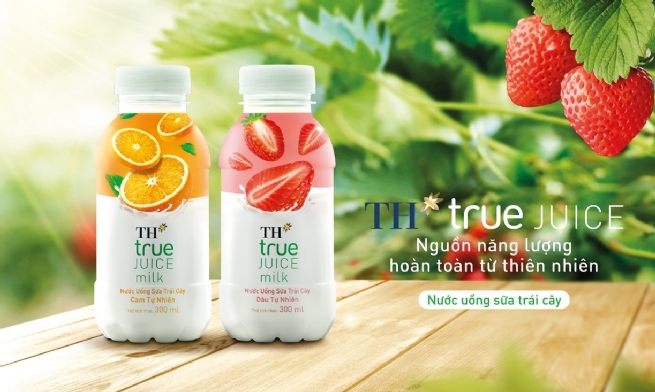 Nước uống sữa trái cây TH true JUICE milk: Nguồn năng lượng lành mạnh cho người tiêu dùng trẻ