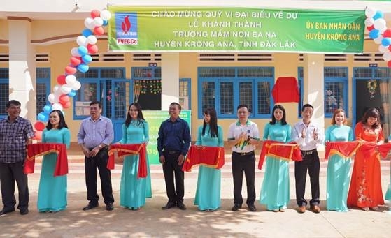 PVFCCo khánh thành công trình Trường mầm non Ea Na, huyện Krông Ana, tỉnh Đắk Lắk